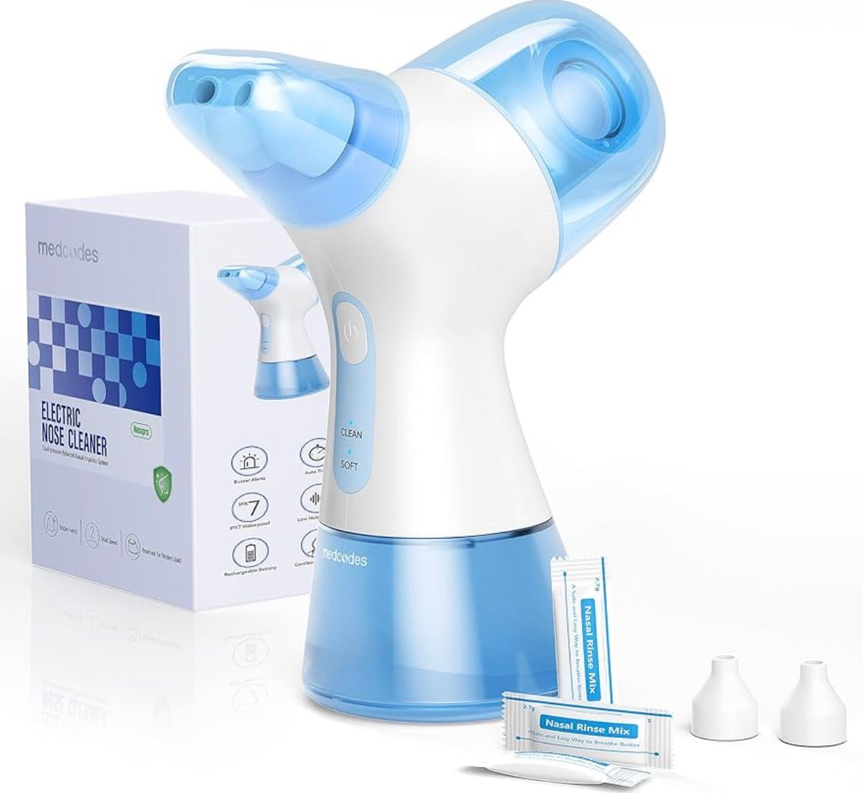 Aspirateur Nasal Électrique 2-en-1™