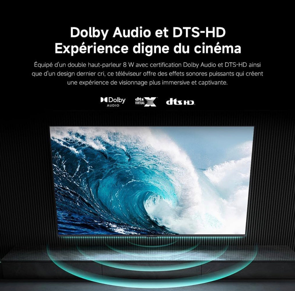 téléviseur LED Kiano Slim TV