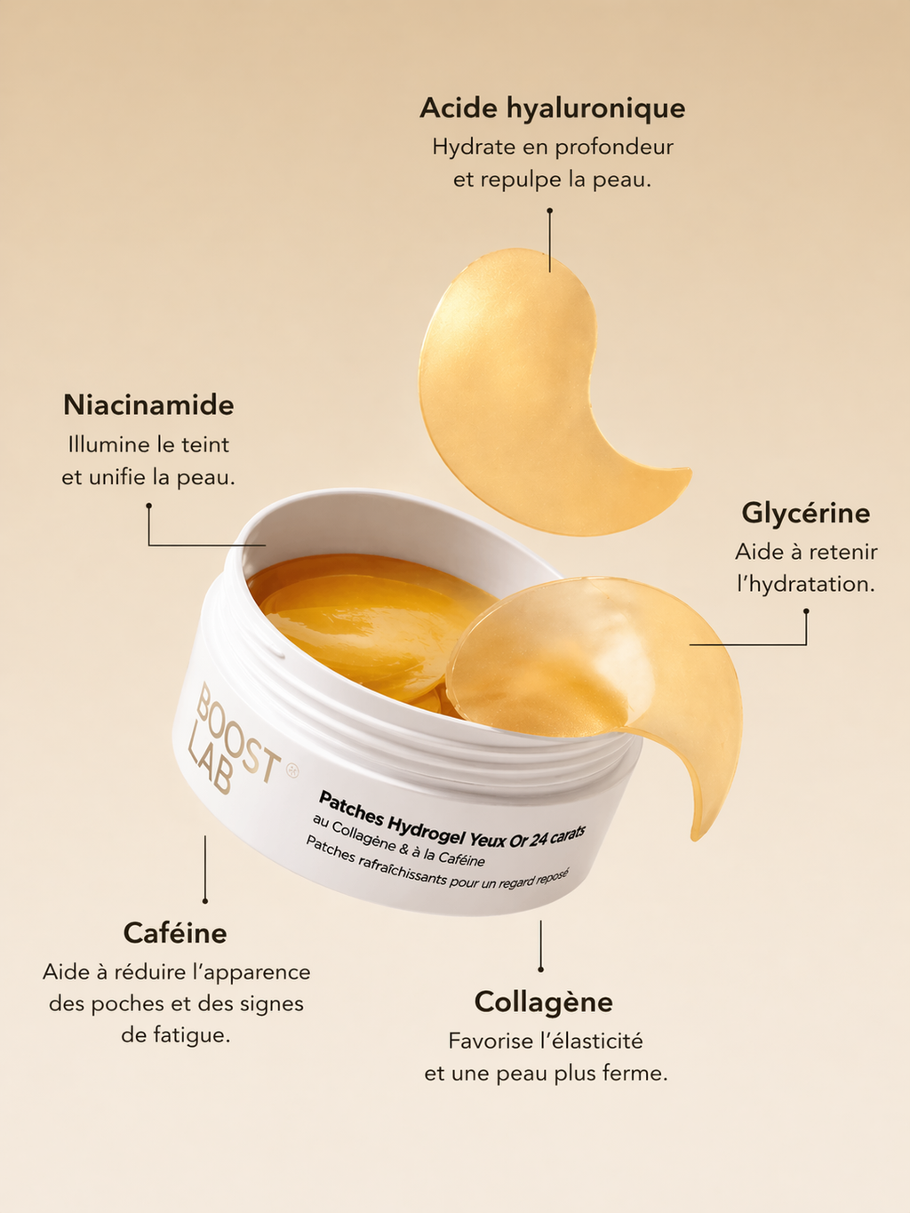 24K Gold Hydrogel Patches