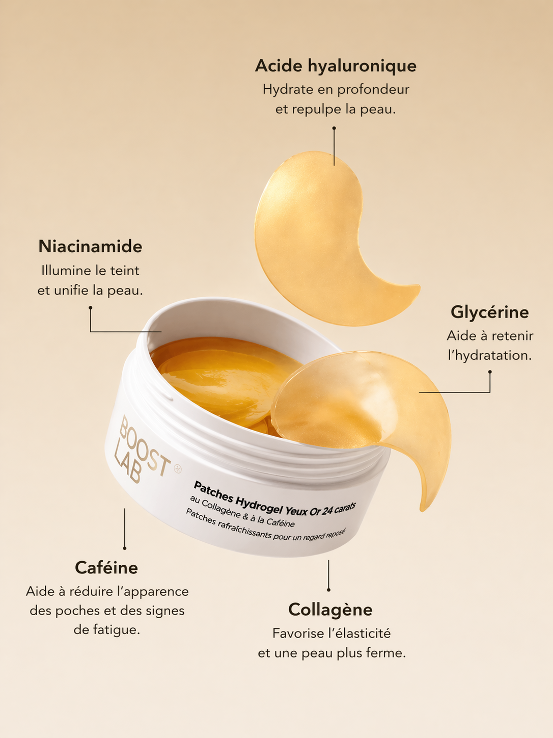 24K Gold Hydrogel Patches